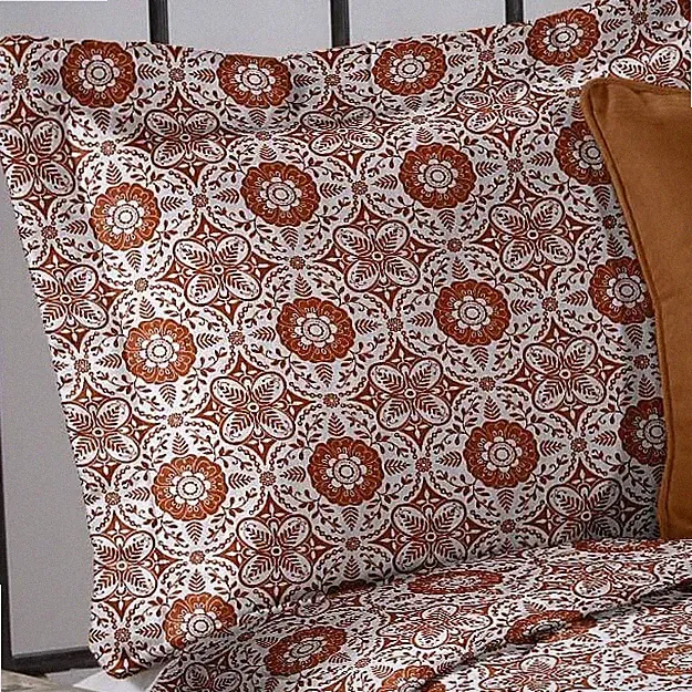 Autumn Flowers Standard Size Shams