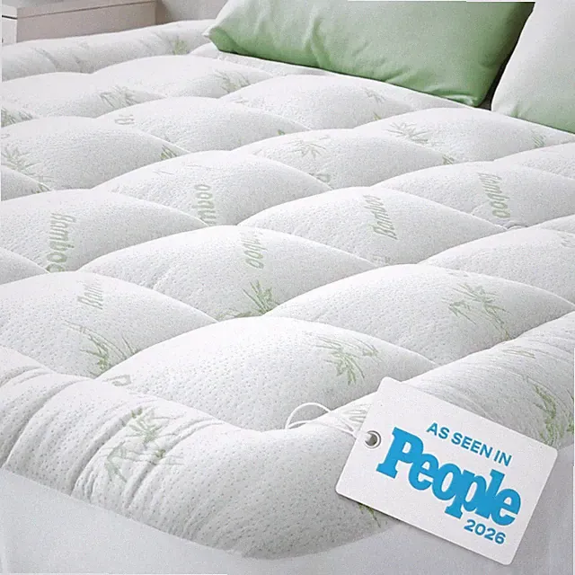 Niagara Sleep Solution Ultra Soft Queen Size Mattress Topper - Viscose Made from