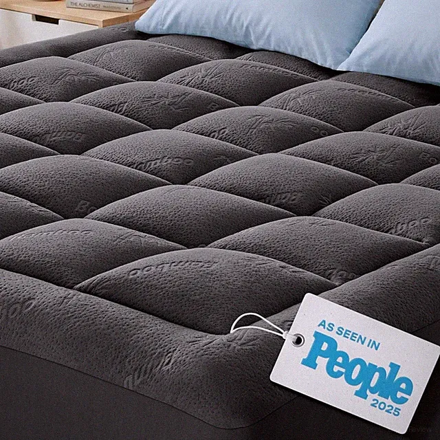 Niagara Ultra Soft Queen Mattress Topper Cooling Bamboo Viscose Pillow Top